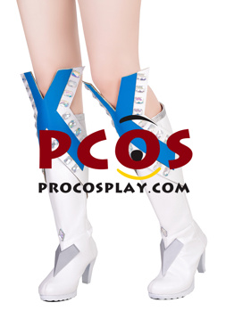 Picture of Game Rivals White Queen Emma Grace Frost Cosplay Boots C09436