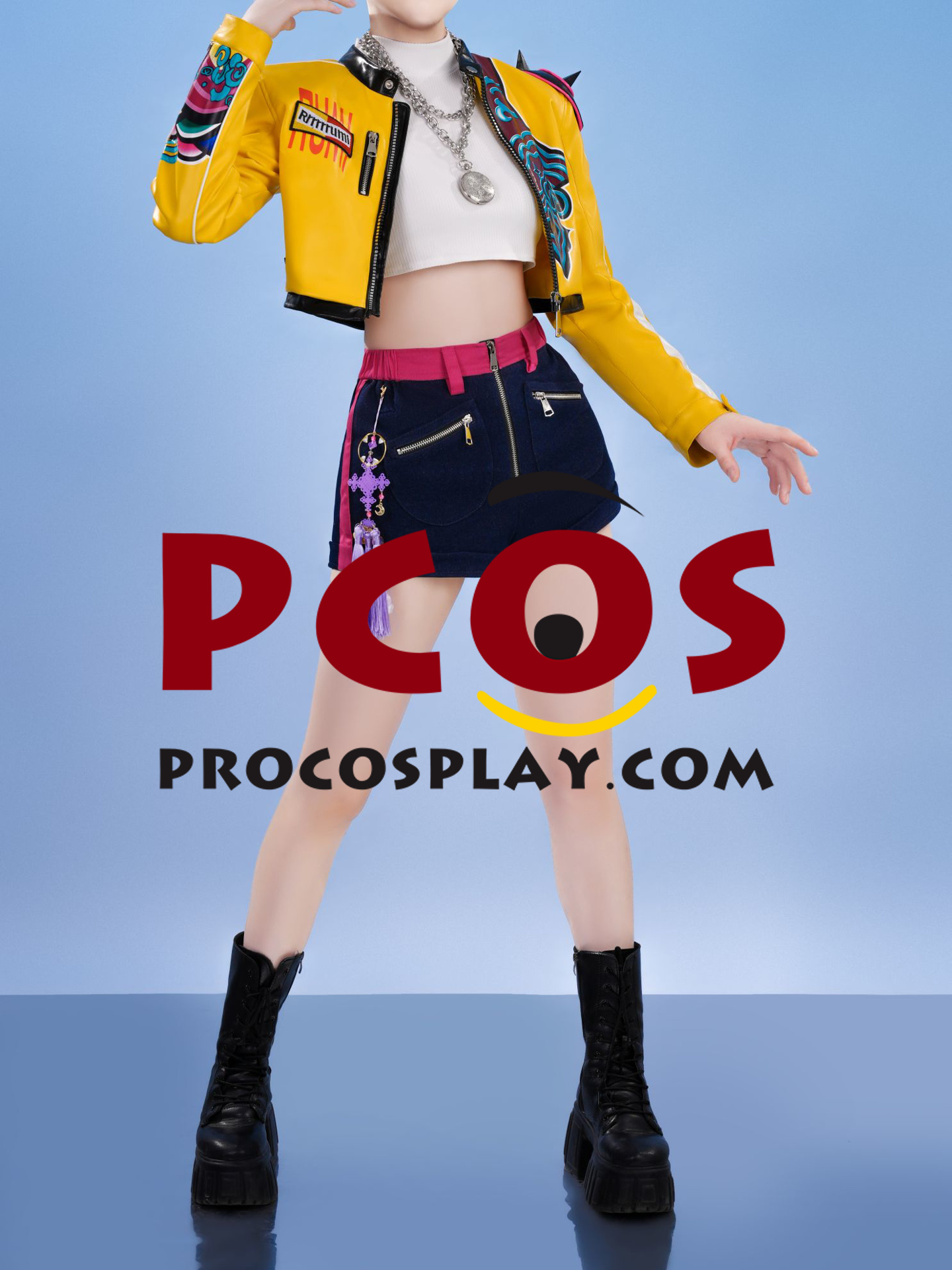 Costume De Cosplay Rumi K-POP, Chasseurs De Démons Rumi, Tenues De Cosplay, Uniforme De Spectacle Sur Scène, Vêtements De Jeu De Rôle D'halloween Pour Femmes