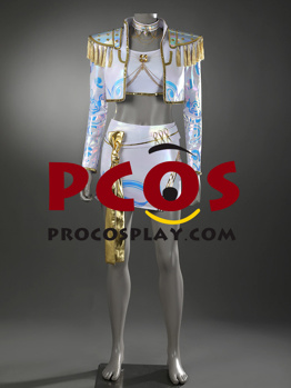 Picture of KPop Demon Hunters HUNTR/X Mira White Cosplay Costume C09541