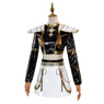 Picture of KPop Demon Hunters HUNTR/X Zoey Black Golden Cosplay Costume Budget-friendly Version C09544E