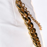Picture of KPop Demon Hunters HUNTR/X Zoey Black Golden Cosplay Costume Budget-friendly Version C09544E