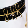 Picture of KPop Demon Hunters HUNTR/X Mira Black Golden Cosplay Costume Budget-friendly Version C09545E