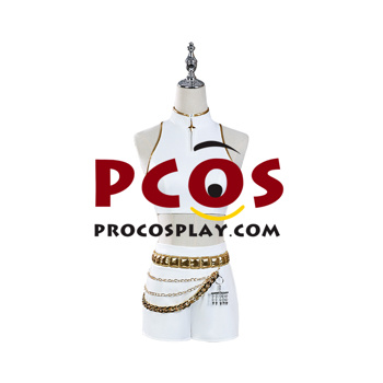 Picture of Rumi White Golden Cosplay Costume Budget-friendly Version C09549E