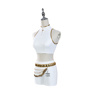Picture of Rumi White Golden Cosplay Costume Budget-friendly Version C09549E