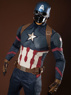 Picture of PRESALE Infinity War Captain America Steve Rogers Cosplay Costume Silicone Upgraded Version C09530