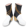 Picture of KPop Demon Hunters HUNTR/X Mira Black Golden Cosplay Shoes C09550
