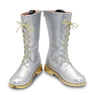 Picture of KPop Demon Hunters HUNTR/X Zoey Black Golden Cosplay Shoes C09556