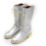 Picture of KPop Demon Hunters HUNTR/X Zoey Black Golden Cosplay Shoes C09556