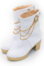 Picture of KPop Demon Hunters HUNTR/X Mira White Cosplay Shoes C09551