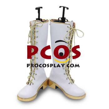 Picture of KPop Demon Hunters HUNTR/X Rumi White Cosplay Shoes C09553