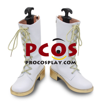 Picture of KPop Demon Hunters HUNTR/X Zoey White Cosplay Shoes C09552