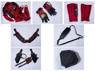 Picture of Deadpool 3 Deadpool & Wolverine Wade Wilson Deadpool Cosplay Costume C09387 High-End Distressed Version 113 Chart
