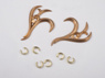 Picture of Mira Black Golden Cosplay Costume Budget-friendly Version C09545E
