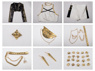 Picture of Rumi Black Golden Cosplay Costume Budget-friendly Version C09546E