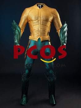 Picture of Ready to Ship The Lost Kingdom Arthur Curry Aquaman Cosplay Costume C09143 AAA Ultimate Version
