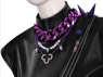 Picture of Rumi Black PLeather Cosplay Costume C09587