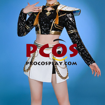 Picture of Zoey Black Golden Cosplay Costume Budget-friendly Version C09544E