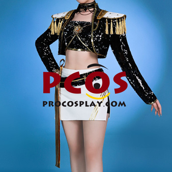 Picture of Mira Black Golden Cosplay Costume Budget-friendly Version C09545E