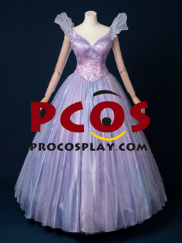 Picture of Princess Purple Dress Cosplay Costume  FY0195