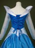 Picture of Sleeping Beauty Princess Aurora Cosplay Shining Blue Dress C09607
