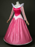 Picture of Sleeping Beauty Princess Aurora Cosplay Shining Pink Dress C09608