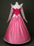 Picture of Sleeping Beauty Princess Aurora Cosplay Shining Pink Dress C09608