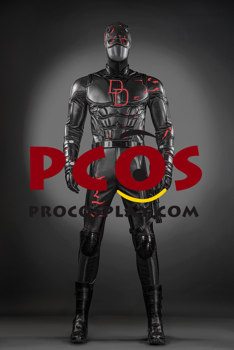 Picture of 【Holiday Sale】Ready to Ship Daredevil: Born Again Daredevil Matt Murdock Without Pleather Helmet Cosplay Costume Upgraded Version C09478