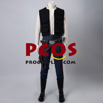 Picture of Ready to Ship A New Hope Han Solo Cosplay Costume FY0121
