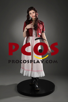 Picture of Ready to Ship Final Fantasy VII Rebirth Aerith Gainsborough Cosplay Costume C08876