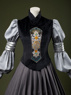 Picture of Attack of the Clones Padmé Naberrie Amidala Padme Gray Dress Cosplay Costume FY0204