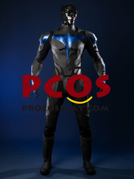 Picture of PRESALE Titans Nightwing Dick Grayson Cosplay Costume Matte Version C09737