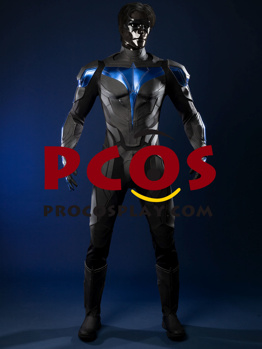 Picture of PRESALE Titans Nightwing Dick Grayson Cosplay Costume Matte Version C09737
