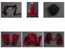 Picture of Deadpool 3 Deadpool & Wolverine Lady Deadpool Wanda Wilson Cosplay Costume C09788 Knitted Version
