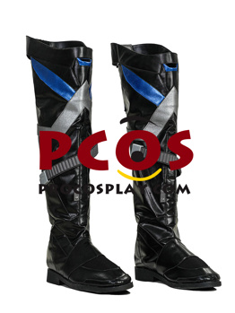 Picture of Arkham Knight Nightwing Dick Grayson Cosplay Boots C09774