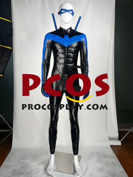 Picture of PRESALE Comic Nightwing Dick Grayson Cosplay Costume Muscle Version C09805