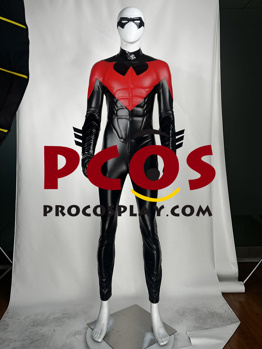 Picture of PRESALE Comic Nightwing Dick Grayson Cosplay Costume Red Muscle Version C09806