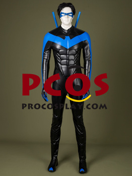 Picture of Comic Nightwing Dick Grayson Cosplay Costume Muscle Version C09805