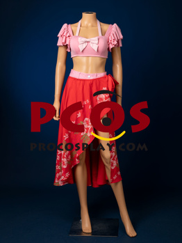 Picture of Final Fantasy VII Rebirth Aerith Gainsborough Cosplay Costume Swimsuit FY0222