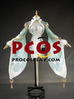 Picture of Game Genshin Impact Zibai Cosplay Costume Embroidered Version C09840