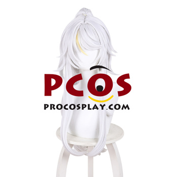 Picture of Game Genshin Impact Zibai Cosplay Wig C09843