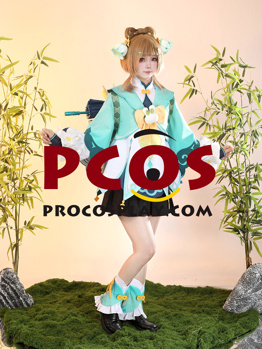 Picture of Genshin Impact 2026 Lantern Rite YaoYao Cosplay Costume C09900