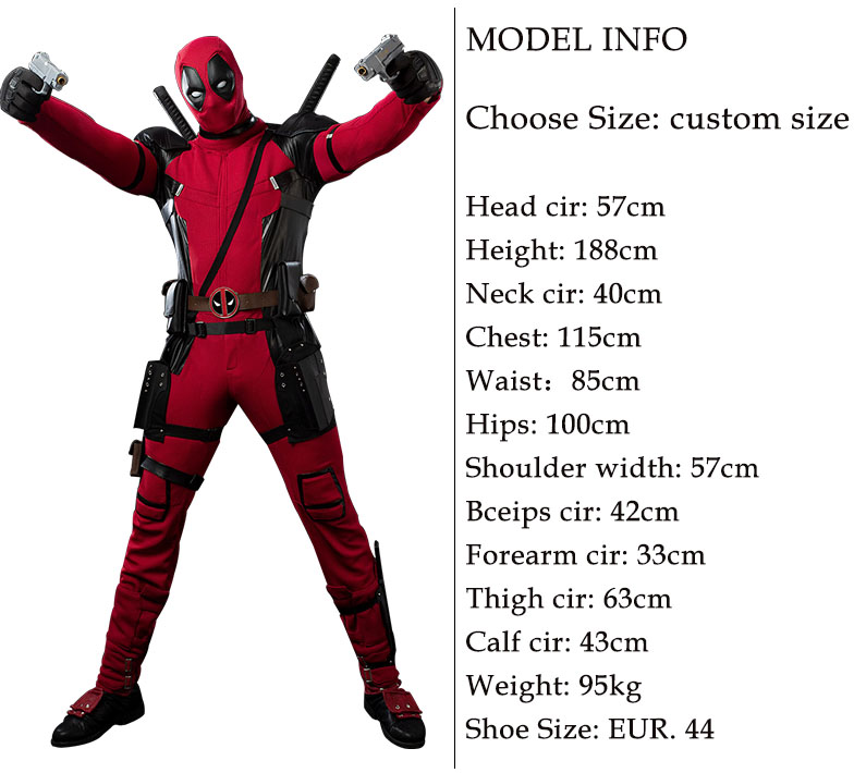 Déguisement deadpool femme